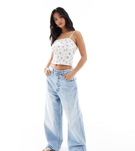 Petite - D88 - Jean baggy - Dlavage moyen - Stradivarius - Modalova