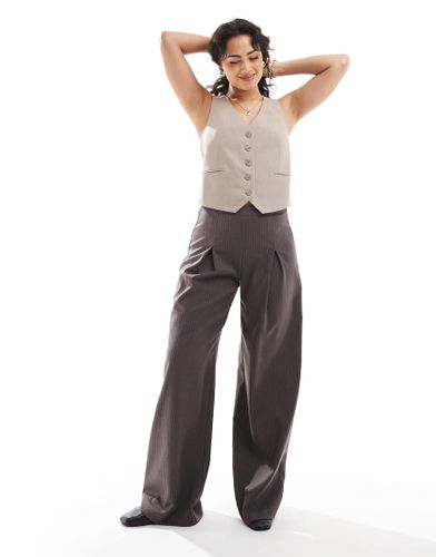 Veston - Taupe - Stradivarius - Modalova