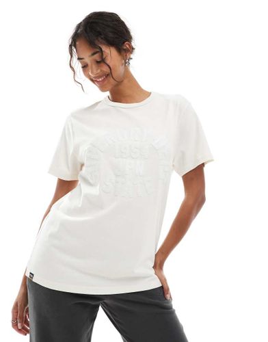 Athletic - T-shirt oversize  inscription ton sur ton - cass - Superdry - Modalova