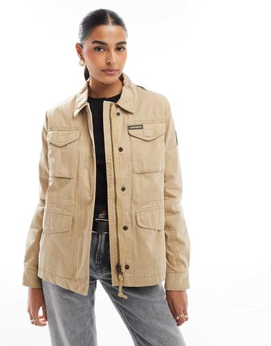 M65 - Veste doublée - Beige canyon - Superdry - Modalova