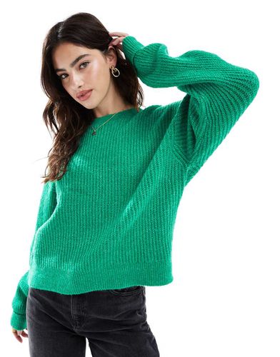 Pull ras de cou en maille brossée - Superdry - Modalova