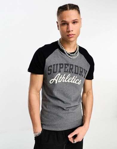 Vintage Athletic - T-shirt - Gris - Superdry - Modalova