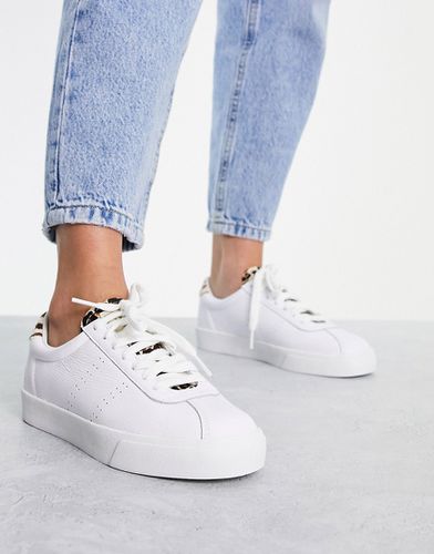 Club - Baskets de sport à imprimé zébré - Superga - Modalova