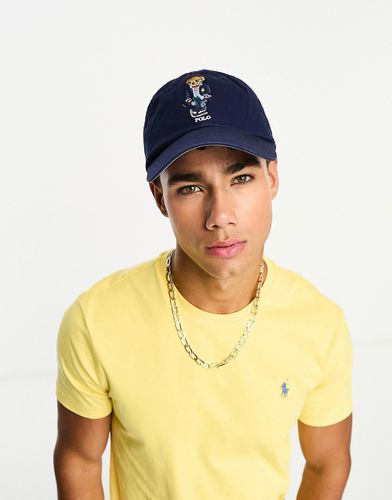 Casquette de baseball en sergé à détail ourson - Polo Ralph Lauren - Modalova