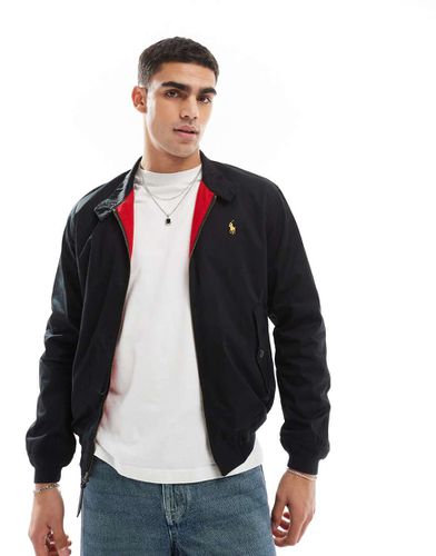 Blouson Harrington en sergé à logo emblématique doré - Polo Ralph Lauren - Modalova