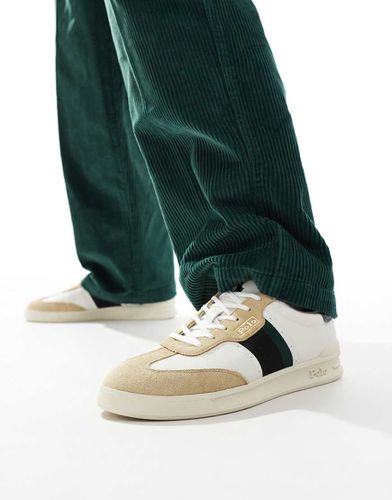 Heritage Aera - Baskets en cuir - , gris et vert - Polo Ralph Lauren - Modalova