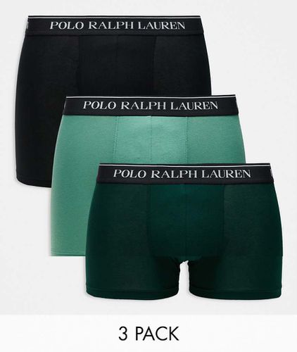 Lot de 3 boxers à taille griffée - Polo Ralph Lauren - Modalova