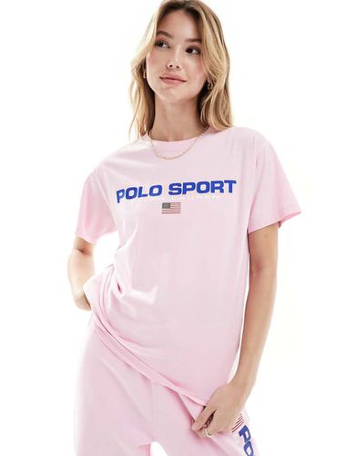 Sport Capsule - T-shirt avec logo centré - Polo Ralph Lauren - Modalova