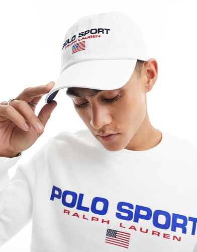 Sport Capsule - Casquette de baseball en sergé à logo - Polo Ralph Lauren - Modalova