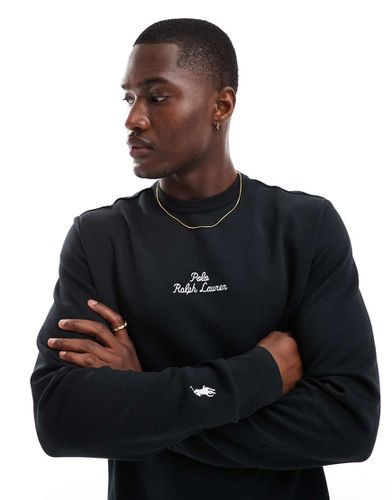 Sweat en double maille avec logo au centre - Polo Ralph Lauren - Modalova