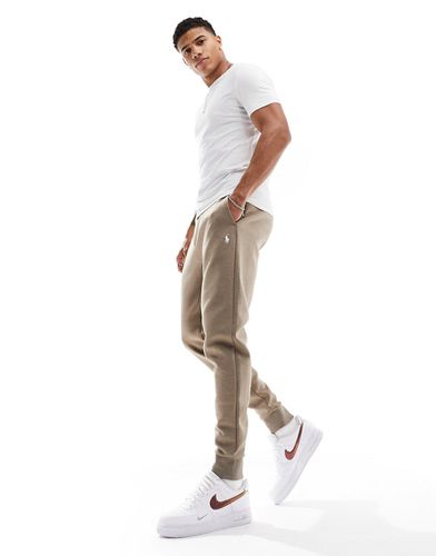 Pantalon de jogging en maille double à logo emblématique - Beige chiné - Polo Ralph Lauren - Modalova