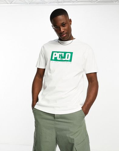 T-shirt classique oversize à logo encadré - Polo Ralph Lauren - Modalova