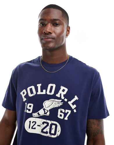 T-shirt classique oversize avec logo universitaire rétro - Polo Ralph Lauren - Modalova