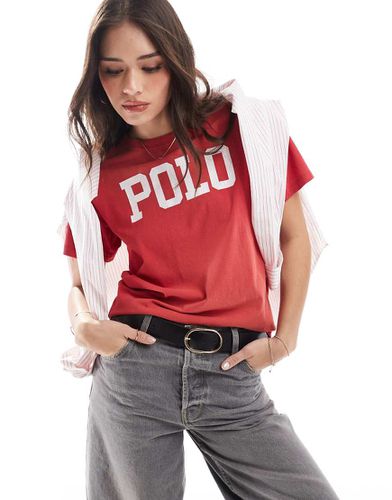 T-shirt imprimé sur la poitrine - Polo Ralph Lauren - Modalova