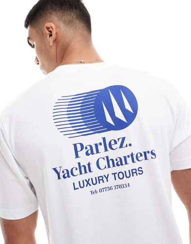 Charter - T-shirt à logo imprimé au dos - Parlez - Modalova