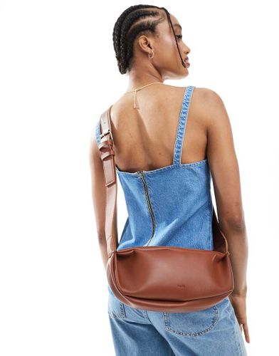 Sac bandoulire souple en croissant de lune - Pasq - Modalova