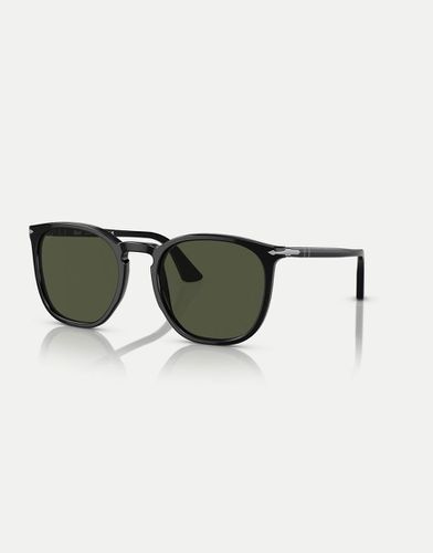 Po3316s - Lunettes de soleil rondes à verres verts - Persol - Modalova