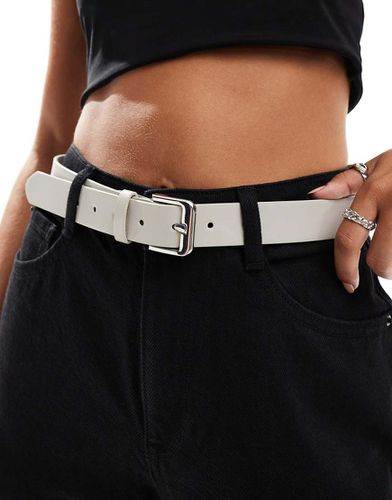 Ceinture en similicuir - perle - Pieces - Modalova