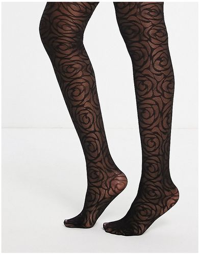 Collants à motif roses - Pretty Polly - Modalova