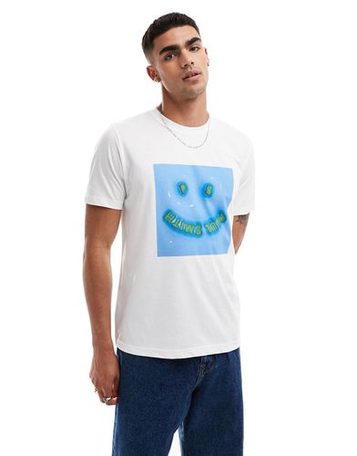 T-shirt à imprimé effet smiley - Ps Paul Smith - Modalova