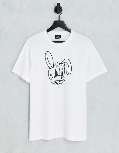 T-shirt à imprimé lapin graphique devant - PS Paul Smith - Modalova