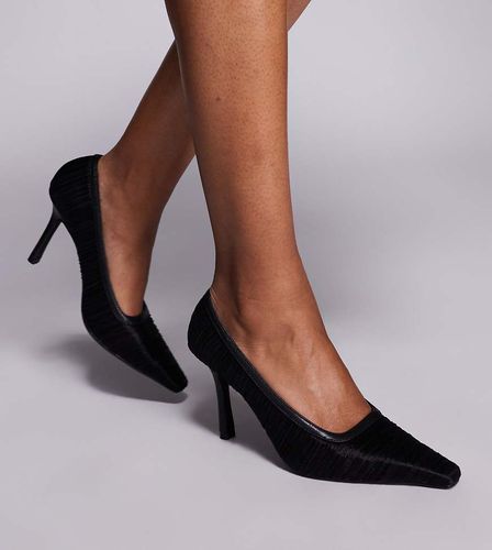 Salty - Escarpins en tulle fronc - Public Desire Wide Fit - Modalova