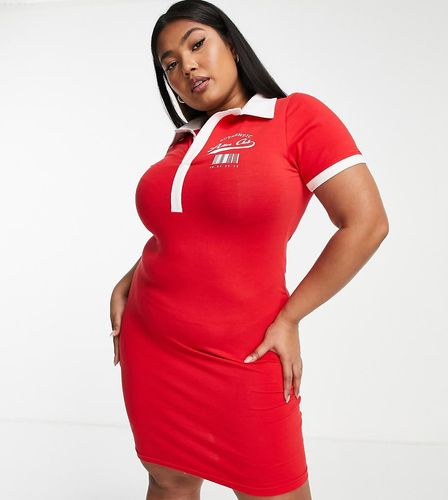Robe polo courte - Public Desire Curve - Modalova