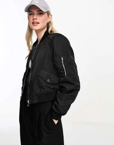 Pull & Bear - Bomber - Noir - Pull & bear - Modalova