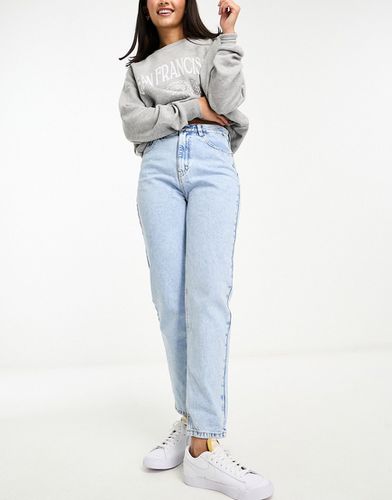 Jean mom taille haute - clair - Pull & bear - Modalova