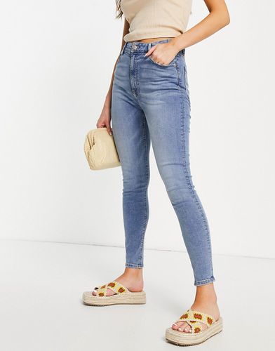 Jean skinny sculptant à taille haute - moyen - Pull & bear - Modalova