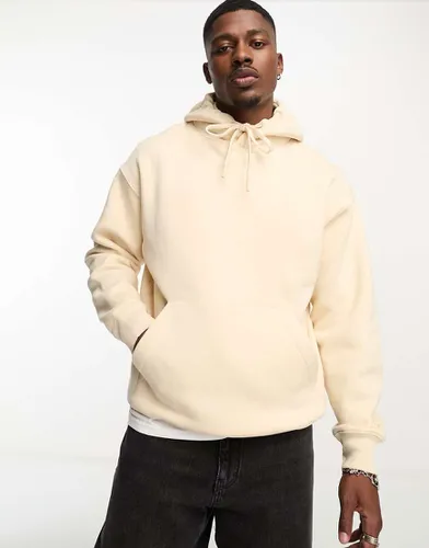 Sweat à capuche - Beige - Pull & bear - Modalova