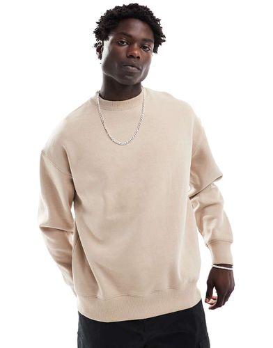 Pull & Bear - Sweat - Beige-Neutral - Pull & bear - Modalova