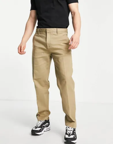 Pantalon chino décontracté style skateur - Beige - Pull & bear - Modalova