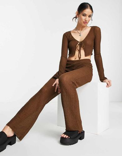 Pantalon d'ensemble droit - Pull & bear - Modalova