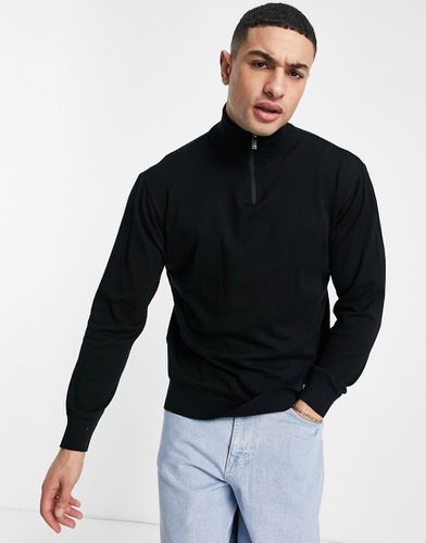 Pull en maille à col zippé - Pull & bear - Modalova