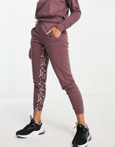 Jogging taille haute femme Puma Power Colorblock TR cl - Pantalons