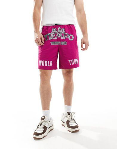 MAS TIEMPO - Short de football - Magenta - Puma - Modalova