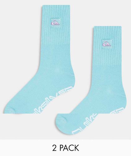 Lot de 2 paires de chaussettes - Violet/ - Quiksilver - Modalova