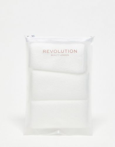 Revolution Beauty - Lingettes nettoyantes réutilisables en microfibre - Revolution Skincare - Modalova