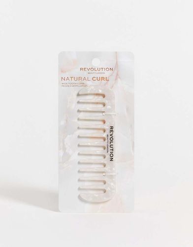 Revolution - Hair - Peigne à dents larges pour boucles naturelles - Blanc - Revolution Hair - Modalova