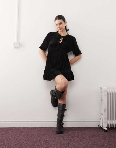 Robe en velours ctel - Reclaimed Vintage - Modalova