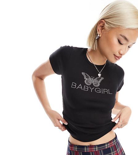 T-shirt à inscription Baby Girl - Reclaimed Vintage - Modalova