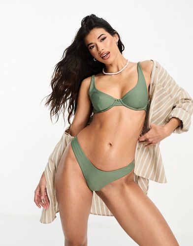 Bas de bikini classique échancré - Olive - Rhythm - Modalova