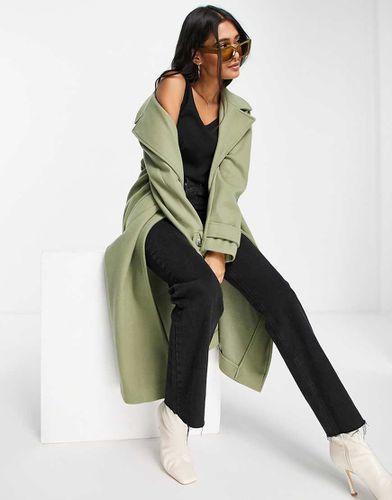 Manteau long - sauge - River Island - Modalova