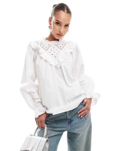 Blouse à motif ajouré - River Island - Modalova