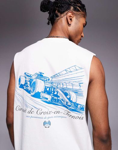 Dbardeur  imprim course au dos - cru - River Island - Modalova