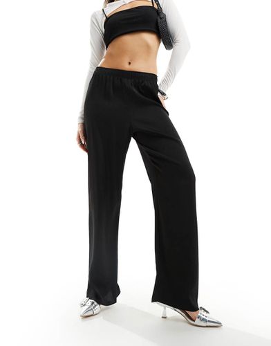 Pantalon à enfiler en satin - River Island - Modalova