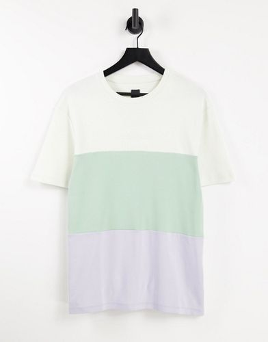 T-shirt effet pastel block - River Island - Modalova