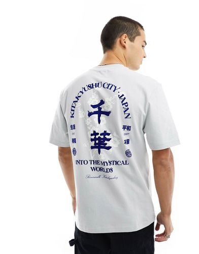 T-shirt manches courtes imprimé au dos - River Island - Modalova
