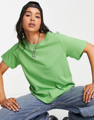 Essence - T-shirt en coton - - MGREEN - Weekday - Modalova